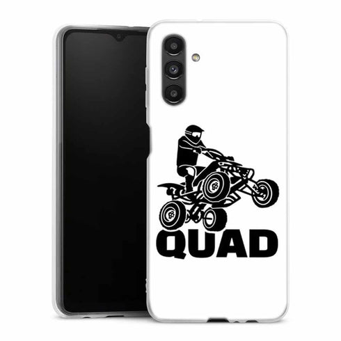 Coque pour Samsung A04S Moto Cross Quad